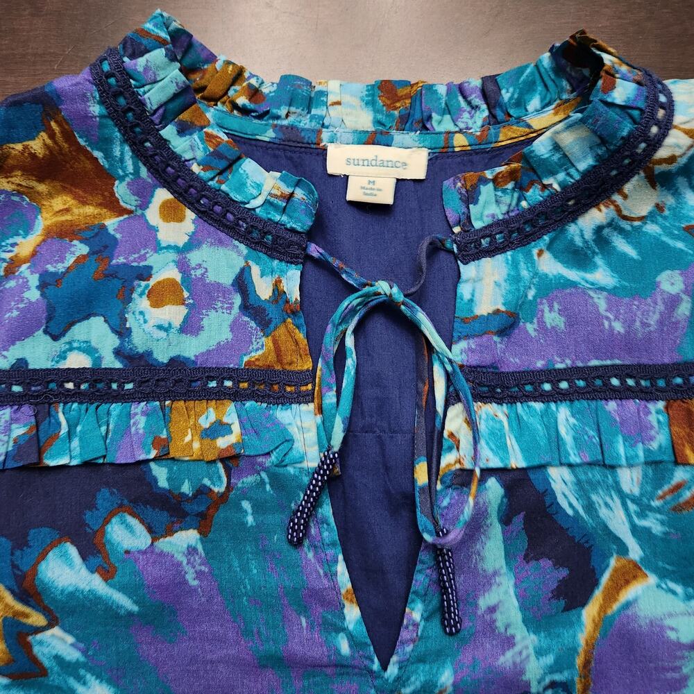 Sundance Blossoms Divine Dress Sea Mist Size Medium - Picture 3 of 6
